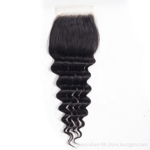 Can be Customized Silk Base Closure 5x5 Lace Closure,6x6 Lace Closure,Low Prices Silk Lace Closure 6x6 Transparent Lace Closure